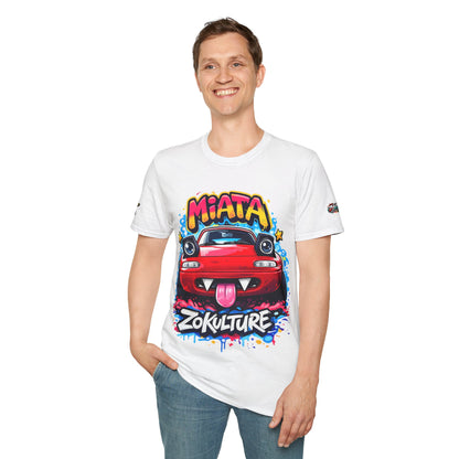 Zokulture Cute Miata Tee + Side Star and Logo