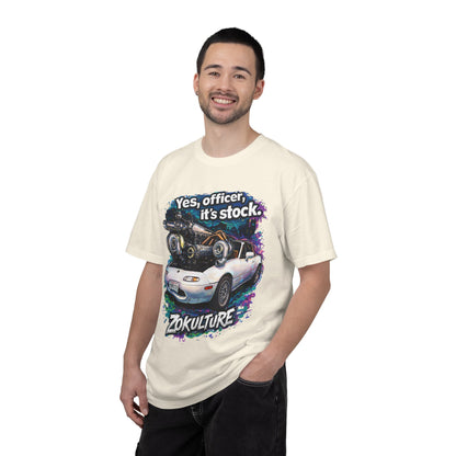 Zokulture "Yes, Officer, Its Stock" Miata Tee