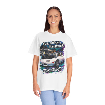 Zokulture "Yes, Officer, Its Stock" Miata Tee