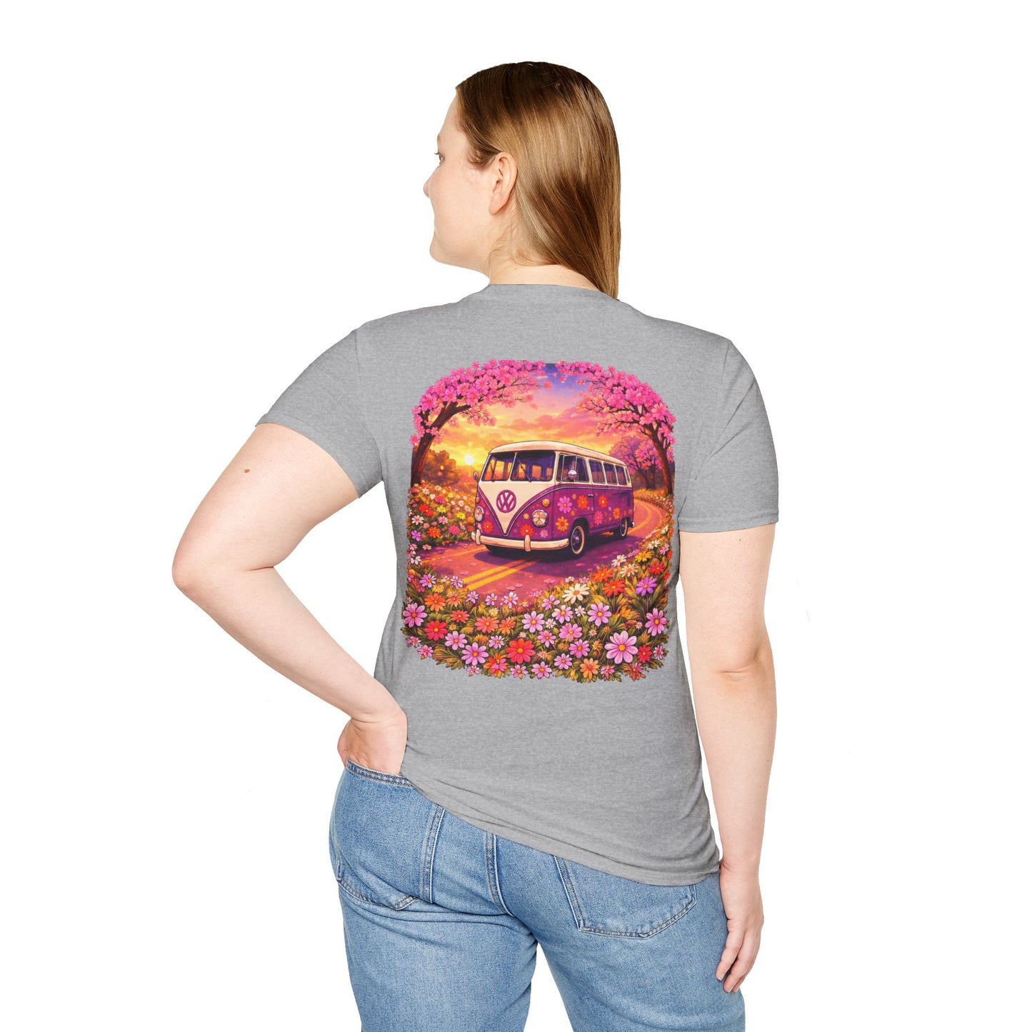 Zokulture Flower VW Bus Tee