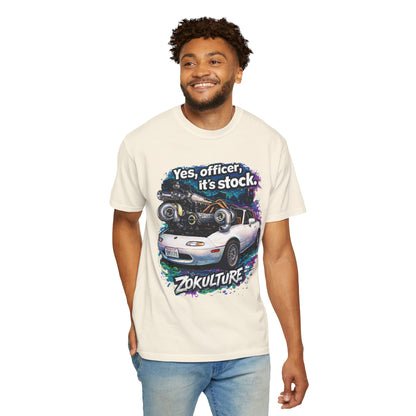 Zokulture "Yes, Officer, Its Stock" Miata Tee