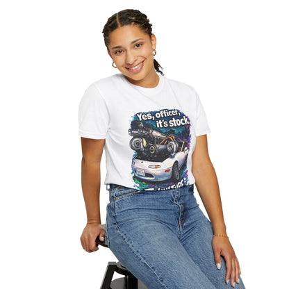 Zokulture "Yes, Officer, Its Stock" Miata Tee