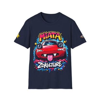 Zokulture Cute Miata Tee + Side Star and Logo
