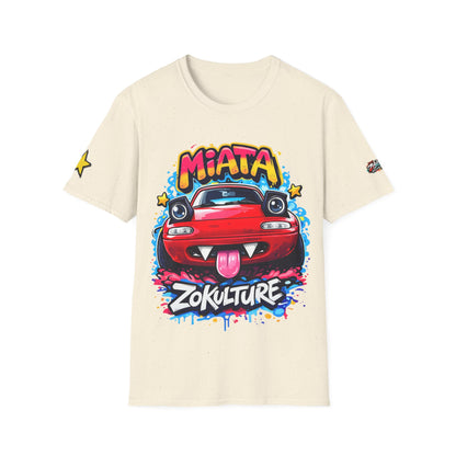 Zokulture Cute Miata Tee + Side Star and Logo