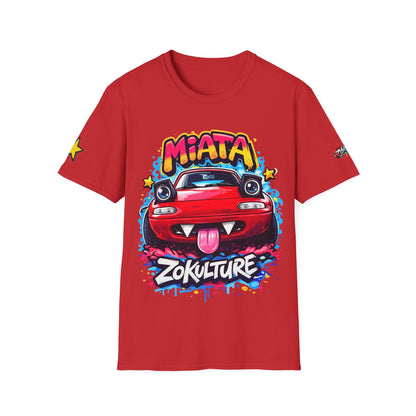Zokulture Cute Miata Tee + Side Star and Logo