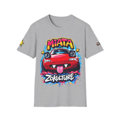 Zokulture Cute Miata Tee + Side Star and Logo